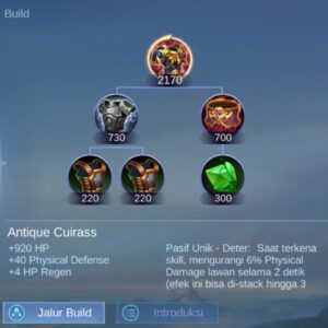 Item Antique Cuirass