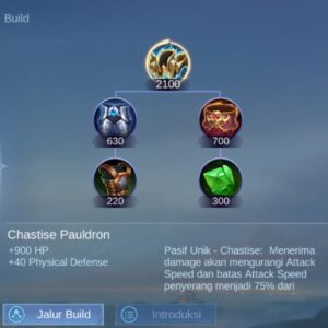 Item Chastise Pauldron